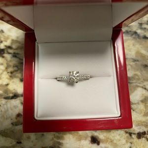Engagement Ring and Band